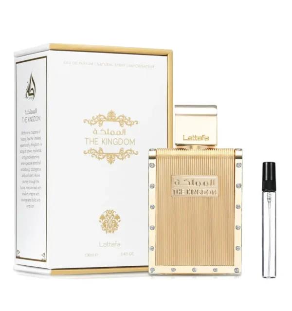 Muestra Lattafa The Kingdom 5ml