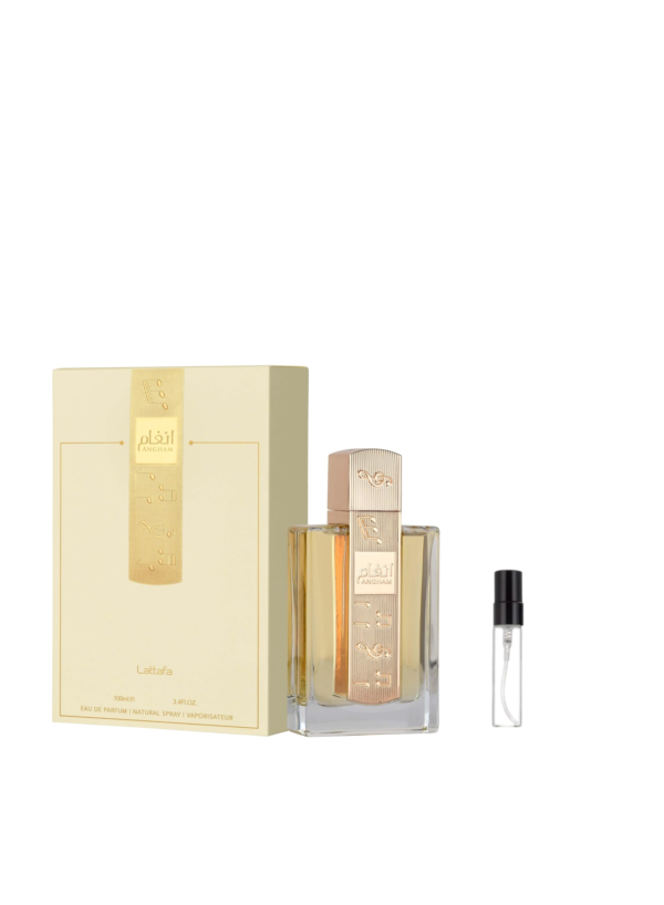 Muestra de 5 ml de Angham de Lattafa